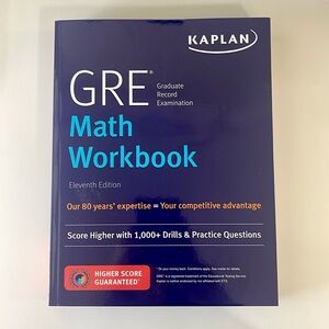 2022 Kaplan GRE Math Workbook - NEW!